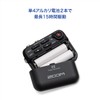 ZOOM F2/B Zoom Field Recorder, Compatible with 32-bit Float, Black