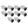 HOPESPANNER Push to Connect Air Fittings 5/16" Male Thread Air
