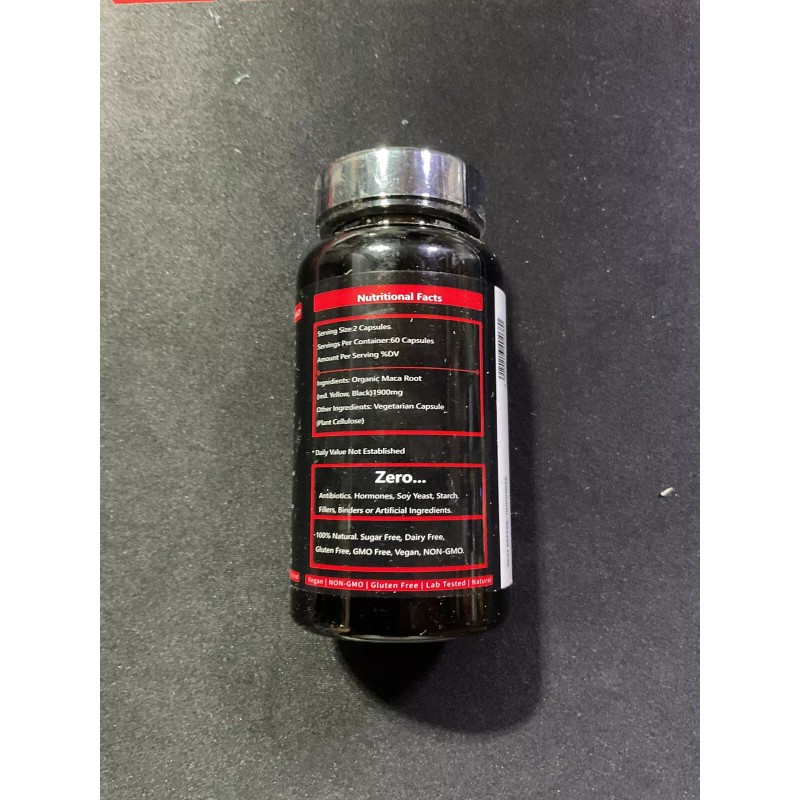 F-Cammaris Ultimate Maca Root 1900mg Highest Potency 60 Capsules