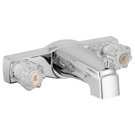 Dura Faucet Economical Classic Tub and Shower Faucet with Diverter (Chrome Polished)
