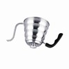 304 Stainless Steel Pour Over Coffee Gooseneck Kettle Teapot with