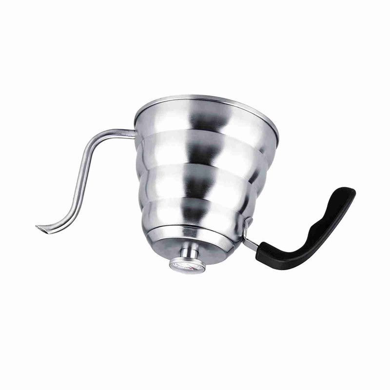 304 Stainless Steel Pour Over Coffee Gooseneck Kettle Teapot with
