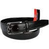 Pierre Cardin Adjustable Belt for Men, Genuine Leather, Smooth Side
