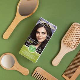 Naturtint | Henna Cream | Semi-Permanent Colouring Cream without Ammonia | +90% Natural Ingredients | Up to 12 Washes | 3.0 Dark Brown | 110 ml