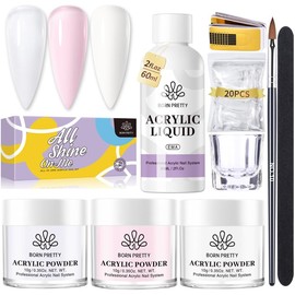 Acrylic Powder for Nails 36 Colors Professional Acrylic Nail Extension Kit for Professional and Beginners Acrylic Powder No Nail Lamp