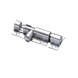 Merriway BH04899 (2 Pcs) Straight Surface Slide Door Bolt Aluminium 38mm - Pack of 2 Pieces