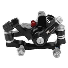 Disc Brake, Disc Brake Caliper Easy Installation, Long Time Use, Front and Rear Set, Rust Resistant, Lightweight, Portable, Aluminum Alloy, Bicycle Accessories (Square Rear Disc Brake)