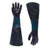 HJSSAA Sandblasting Gloves, 23.6 Inch Rubber Gloves for Sandblasting Cleaning