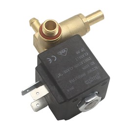 Jiayin JYZ-5 2/3 Way Water Valve AC 230V 50Hz G1/8" 17VA 6Bar Normally Closed Electromagnetic Solenoid Valve N/C for Gas Generator