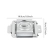 Quixotical Stainless Steel Egg Slicer, Metal Egg Slicer, Multifunctional Egg