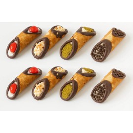 Andy Anand Chocolate Cannoli, 4 Flavors Made in Italy, Shipped 2nd Day Air