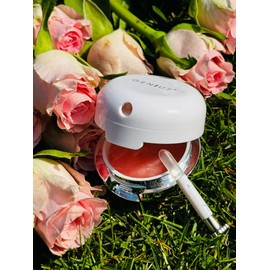 Genius Rose Oil-Infused Lip Balm, Hydrating and Soothing Treatment, White