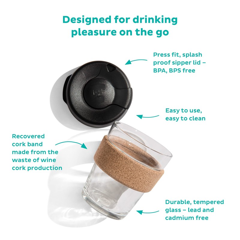 KeepCup Brew Cork - Almond - Small 8oz / 227ml