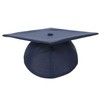 Newrara Gorra de graduación unisex mate para adultos, con borla,