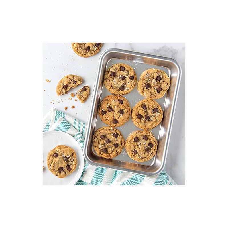 Nordic Ware Naturals Eighth Sheet - USA Made Uncoated Natural