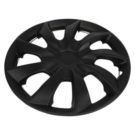 SCITOO 13 Inch Black Wheel Hubcap Tire & Rim 4PC