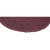PRO SOURCE Maroon Polyester Extra Heavy Duty Floor Stripping Pads: