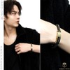Zanipolo Tartzini Double Wrap Leather Bracelet, Width 0.1 inches (0.3