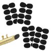 YANYULI Mouthpiece Patch, Clarinet Saxophone Cushion, 32 Pieces, Oval Cushion,
