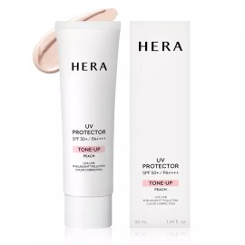 Hera 헤라 유브이 프로텍터 톤업 피치 50ml Hera UV Protector Tone-Up Peach 50ml