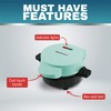 Elite Gourmet EWM380M Nonstick Fluffy Stuffed Waffle Maker, 1.5-Inch Jumbo