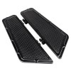 Unbranded Black CNC Driver Stretched Floorboard For Harley Touring Softail