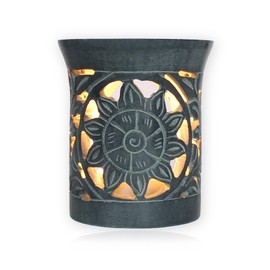 Budawi® Soapstone Incense Burner with Strainer