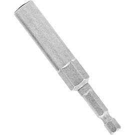 Nut Driver Bit 18mm,80mm Length,Hex Shank,Screwdriver Nut Driver Socket,Quick Change Metric Impact Nut Driver Adapter Tool for Loose Bolts and Nuts