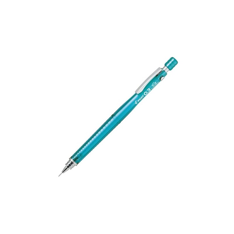 Pilot S3 Mechanical Pencil, S3, 0.3, Transparent Green, 10 Pens