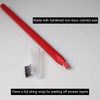 2pcs Permanent Makeup Red Pencil Eyebrow and Lip Mapping Pencil