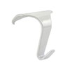 Taskar White Picture Rail Hooks - Contemporary/Heavy Duty (4 Pack)