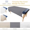 10 Pack Body Linen Massage Table Polyester-Cotton Flat Sheet -