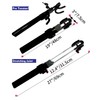 Dodomes Steering Wheel Lock Anti-Theft Heavy Duty Secure Car Device,