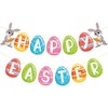 Happy Easter Banner Easter Bunny Decorations Easter Decorations Easter Fireplace