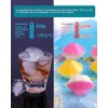 Moldes para cubitos de hielo de diamantes, moldes para cubitos