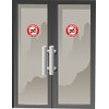No Smoking No Vaping Sign Sticker, 15 Pcs No Smoke