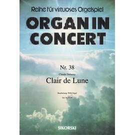Clair de Lune: für elektronische Orgel. electric organ.