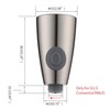 Kitchen Faucet Sprayer Head 2-Function Nozzle Spout G1/2 Connector Pull