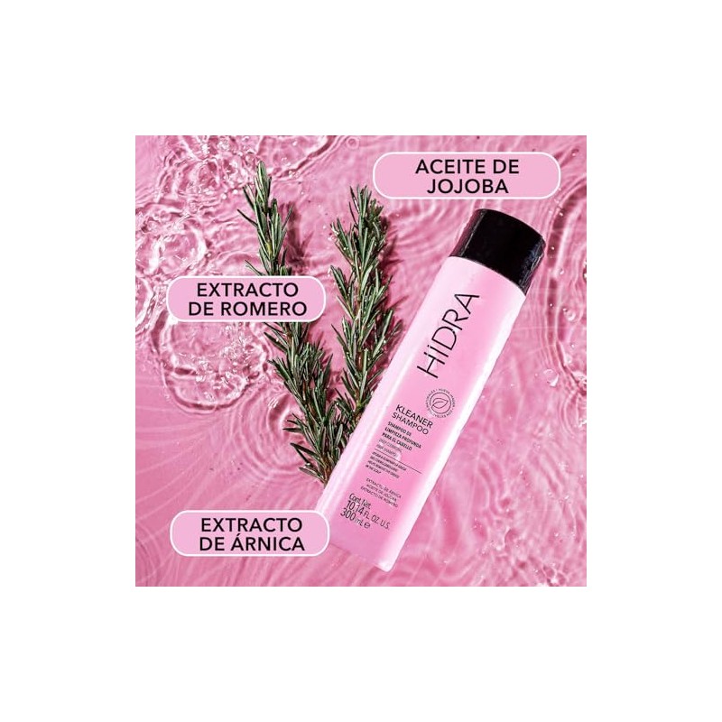 HIDRACOLOR Kleaner Shampoo Limpieza Profunda Cabello, Elimina Grasa 300ml