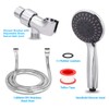 High Pressure Handheld Shower Head Briout 5-Settings Powerful Water Spray