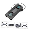 CAXUSD Laptop Cooler Dual Fan Radiator Notebook Cooling Pad Gaming