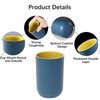 Bathroom Cups, Unbreakable Reusable Drinking Cups Set of 4 Colors