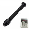 20/25pcs Mini hand drill Vise Hand Bits Twist Woodworking Set