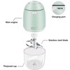 Electric Mini Vegetable Chopper, Food Chopper, Garlic Slicer Veggie, Salad,