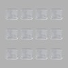 Dnyta 12Pcs Stopper Wall Protector, Clear Door Knob Wall Shield