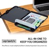 Clipboard with Storage High Capacity Plastic Nursing Clipboards with Pen