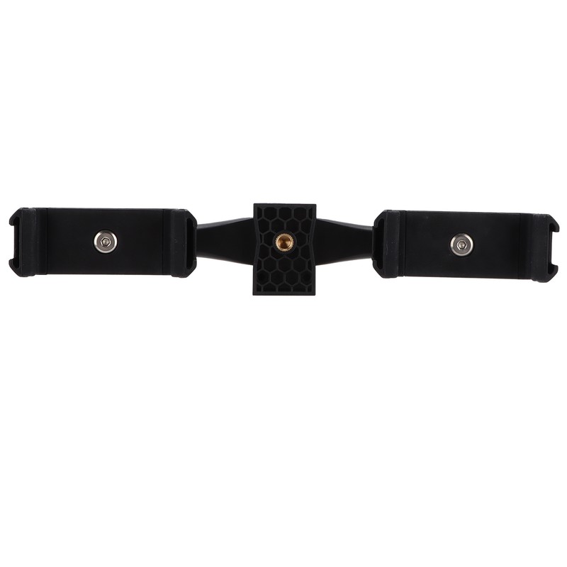 Cell Phone Double Clip Stand Mount Adjustable Tablet Hands Free