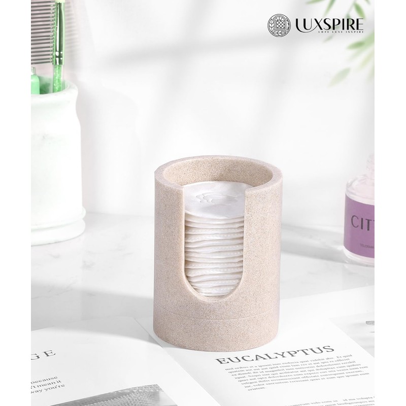 Luxspire Bathroom Cup Dispenser, 3oz Dixie Cup Dispenser, Resin Dixie