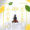 HBNO California Bottled Lemon Essential Oil 4 fl oz (120ml)