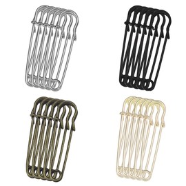 SANJAOYEE Safety Pins, Extra Large, Stylish, 20 Pieces, 2 inches (50 mm), Quilt Pins, Brooch Pins, Handmade Crafts, Accessory Parts